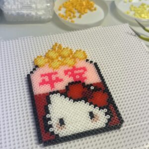 Perler beads, create the patterns you like