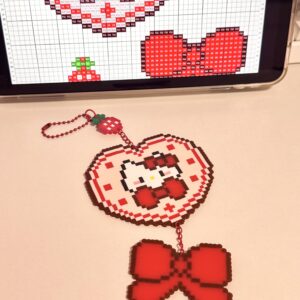 Perler beads, create the patterns you like