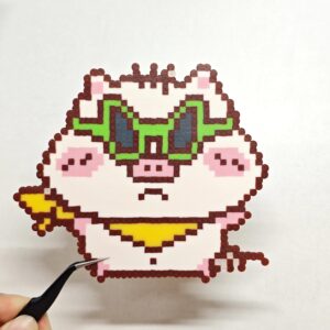 Perler beads, create the patterns you like